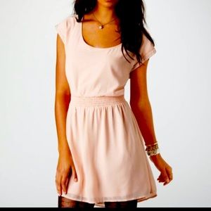 American Eagle blush pink mini dress in medium
